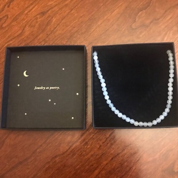 Catbird Kitten Blue Aquamarine Clicker Necklace - Picture 2 of 4